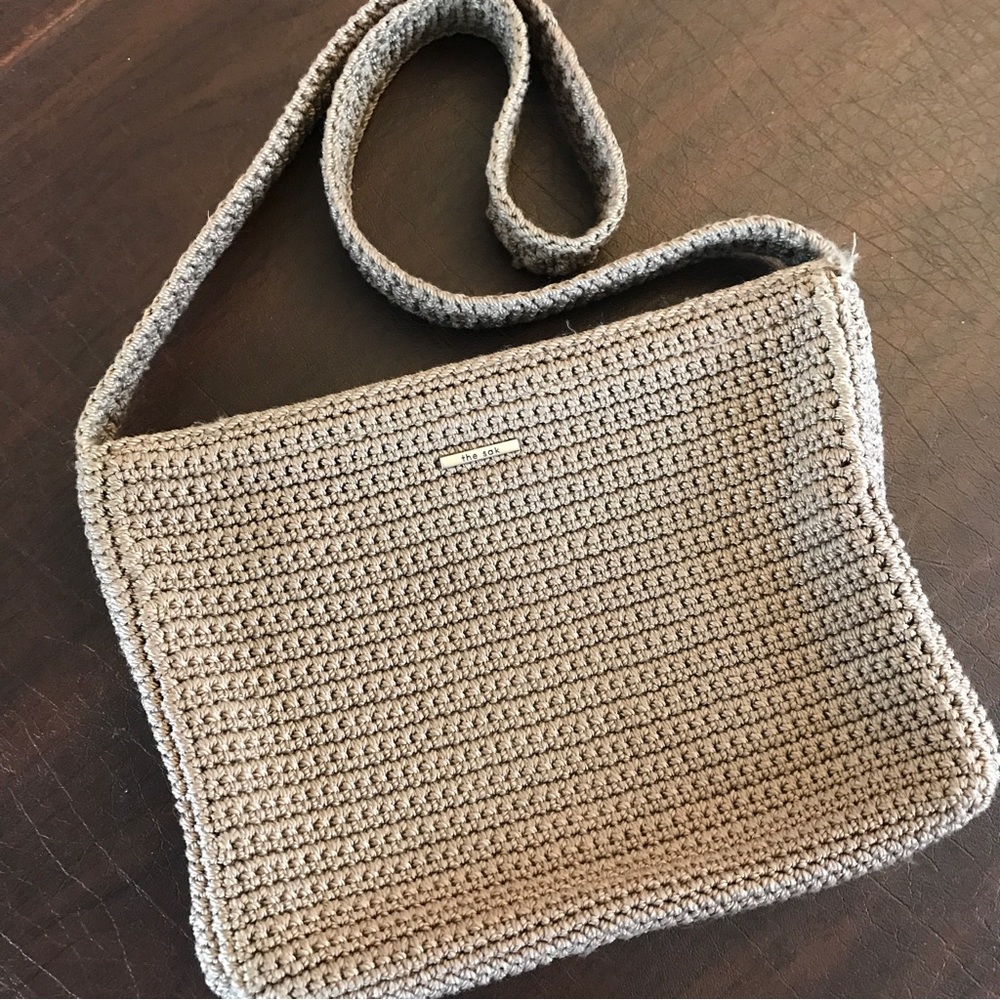 The Sak woven tan bag